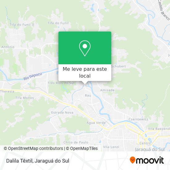 Dalila Têxtil mapa