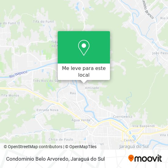 Condominio Belo Arvoredo mapa