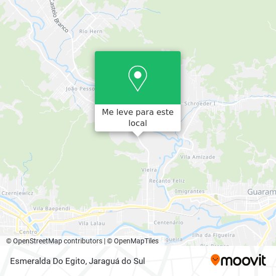 Esmeralda Do Egito mapa