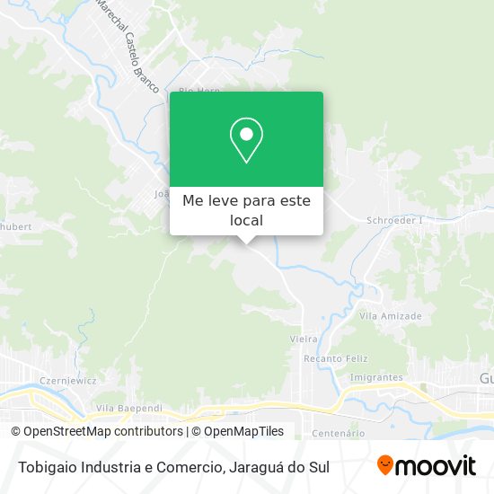 Tobigaio Industria e Comercio mapa