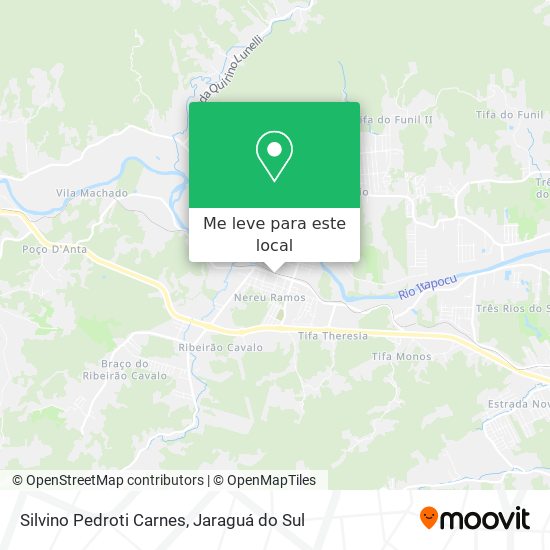 Silvino Pedroti Carnes mapa