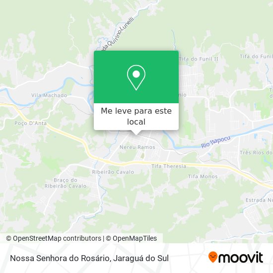 Nossa Senhora do Rosário mapa