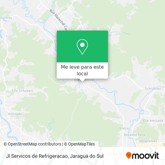 Jl Servicos de Refrigeracao mapa