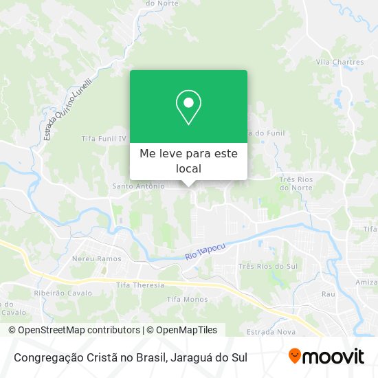 Congregação Cristã no Brasil mapa