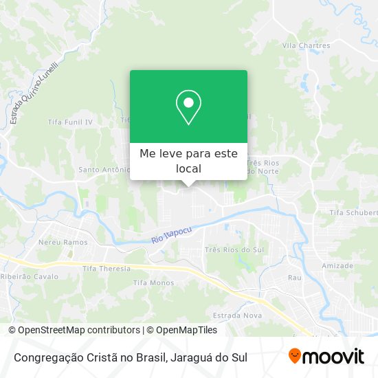 Congregação Cristã no Brasil mapa
