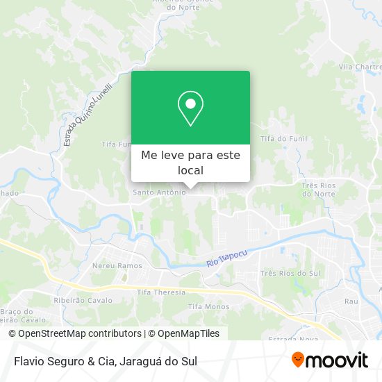 Flavio Seguro & Cia mapa