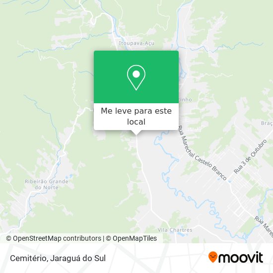 Cemitério mapa