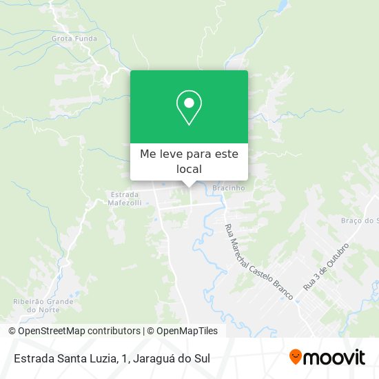 Estrada Santa Luzia, 1 mapa