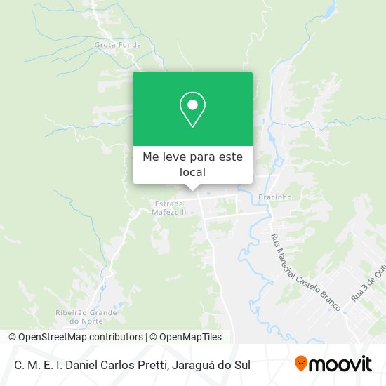 C. M. E. I. Daniel Carlos Pretti mapa