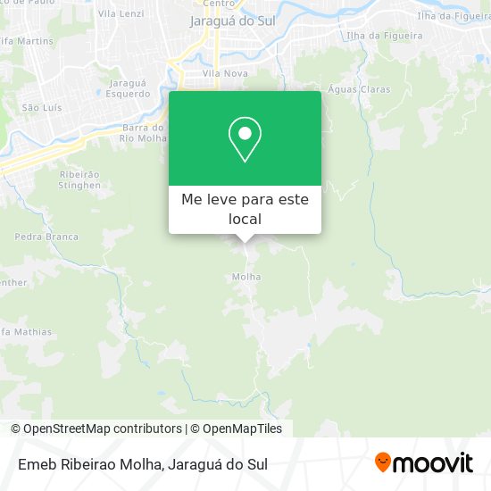 Emeb Ribeirao Molha mapa