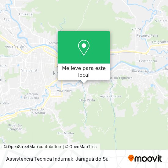 Assistencia Tecnica Indumak mapa