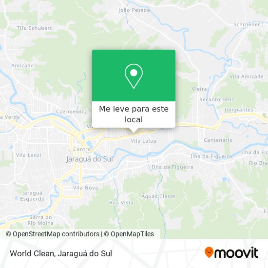 World Clean mapa