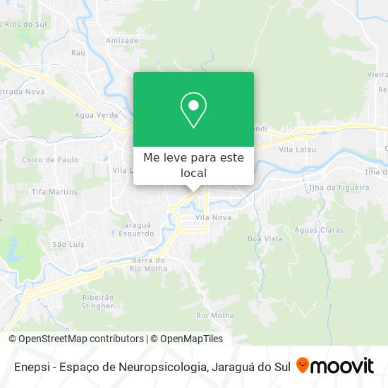 Enepsi - Espaço de Neuropsicologia mapa
