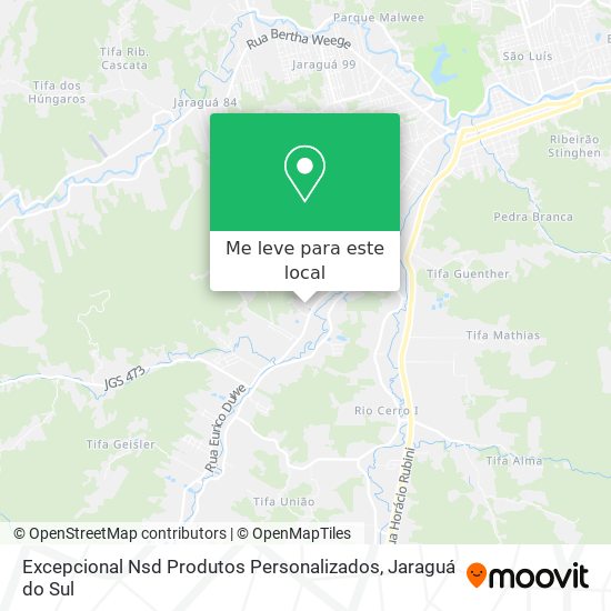 Excepcional Nsd Produtos Personalizados mapa