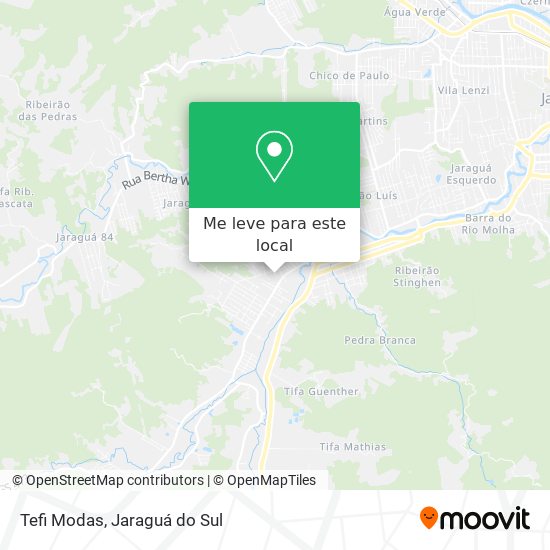 Tefi Modas mapa