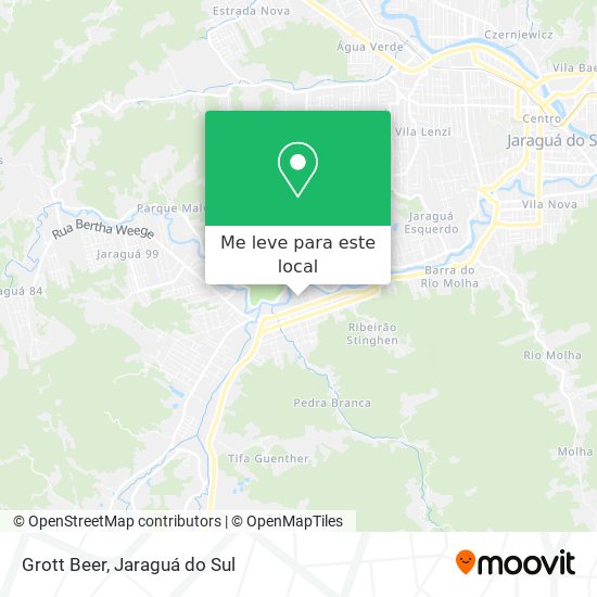 Grott Beer mapa