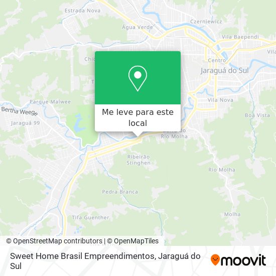 Sweet Home Brasil Empreendimentos mapa