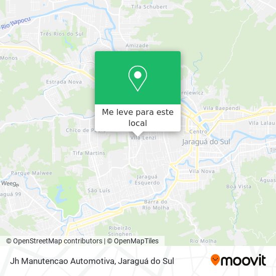 Jh Manutencao Automotiva mapa