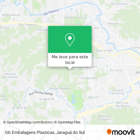 Gb Embalagens Plasticas mapa