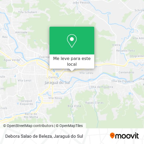 Debora Salao de Beleza mapa
