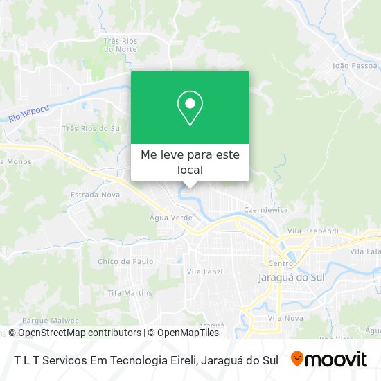 T L T Servicos Em Tecnologia Eireli mapa