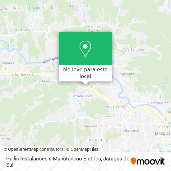 Pellis Instalacoes e Manutencao Eletrica mapa