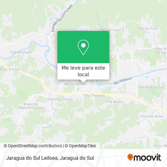 Jaragua do Sul Leiloes mapa