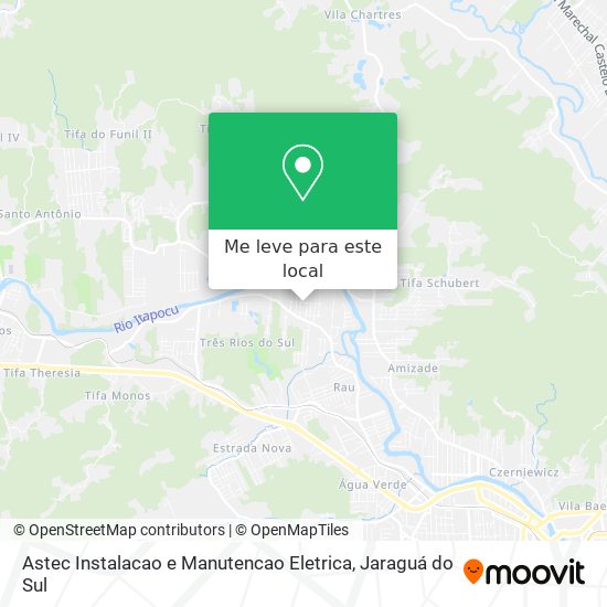 Astec Instalacao e Manutencao Eletrica mapa