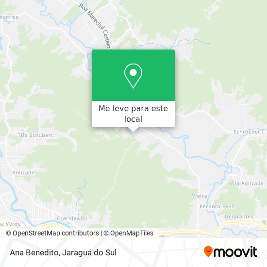 Ana Benedito mapa