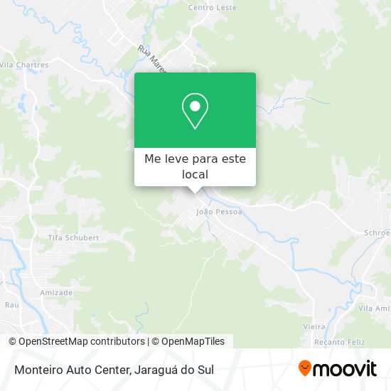 Monteiro Auto Center mapa