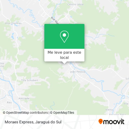 Moraes Express mapa