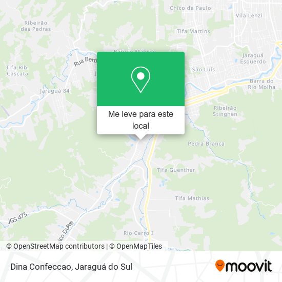 Dina Confeccao mapa