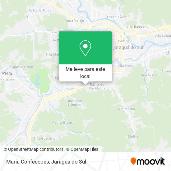 Maria Confeccoes mapa