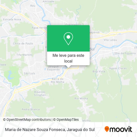 Maria de Nazare Souza Fonseca mapa