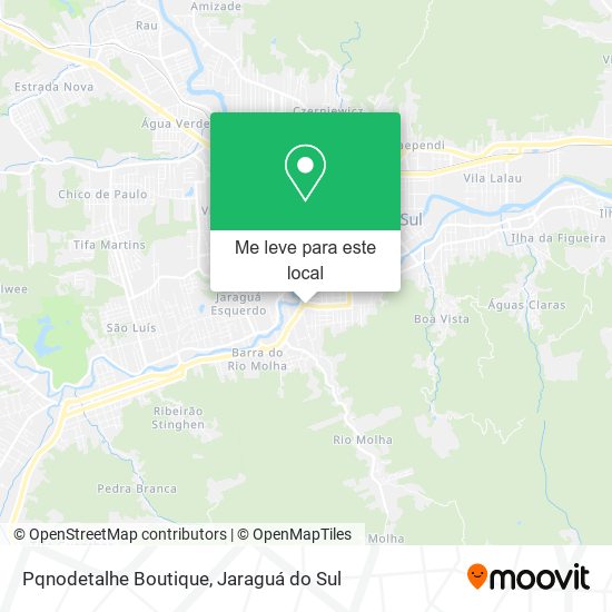 Pqnodetalhe Boutique mapa