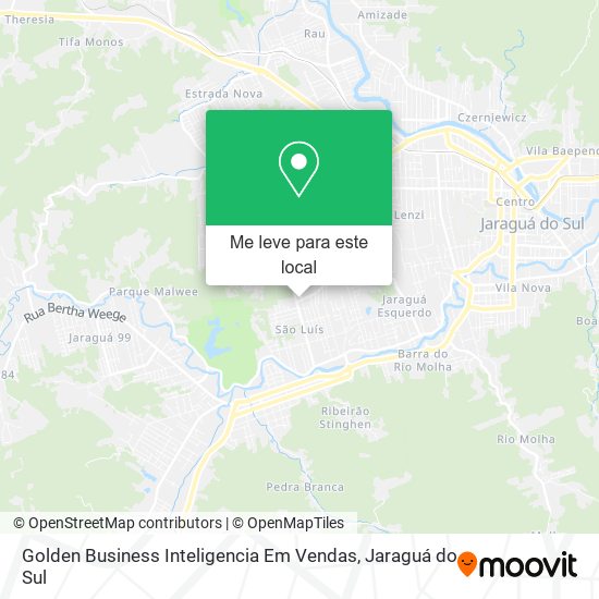 Golden Business Inteligencia Em Vendas mapa