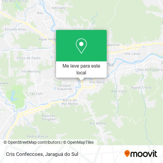 Cris Confeccoes mapa