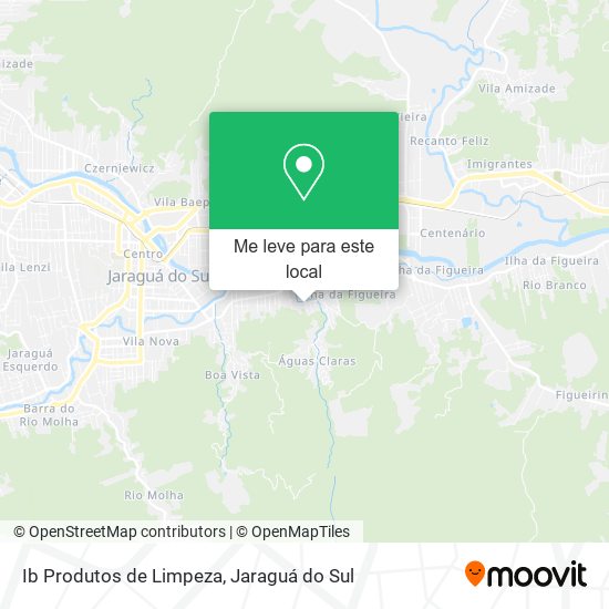 Ib Produtos de Limpeza mapa