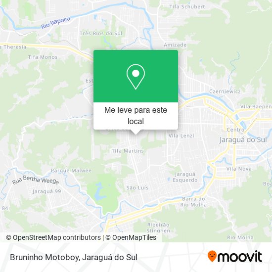 Bruninho Motoboy mapa