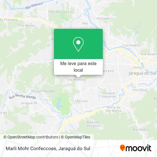 Marli Mohr Confeccoes mapa