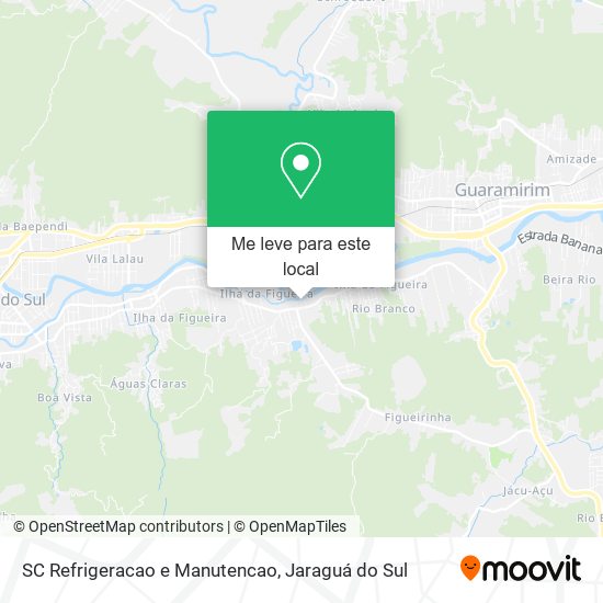 SC Refrigeracao e Manutencao mapa