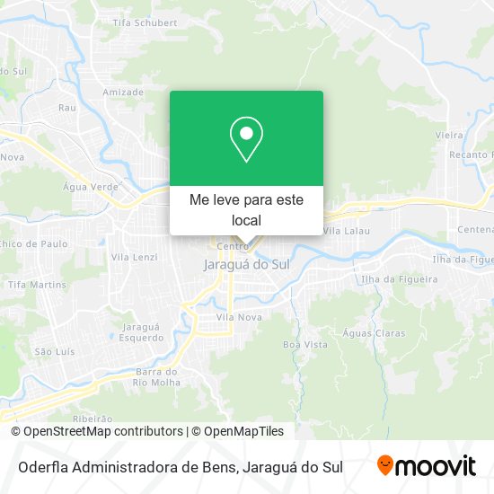 Oderfla Administradora de Bens mapa