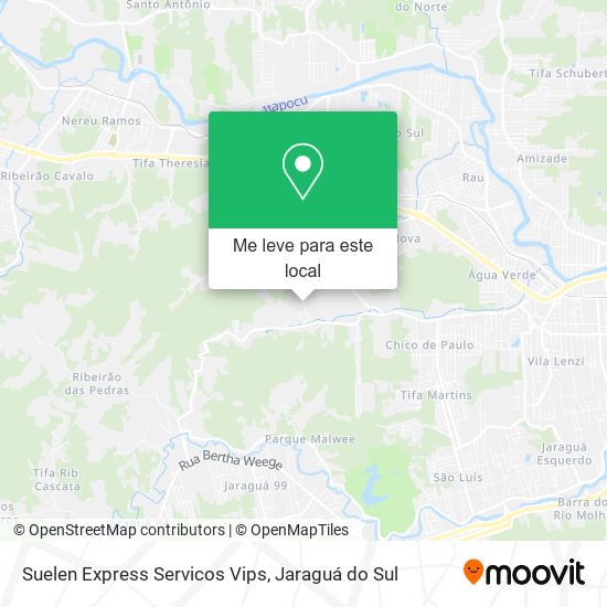 Suelen Express Servicos Vips mapa