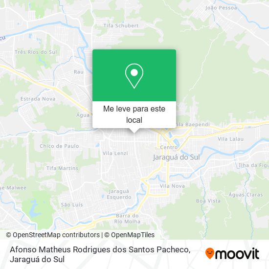 Afonso Matheus Rodrigues dos Santos Pacheco mapa