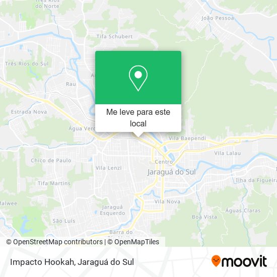 Impacto Hookah mapa
