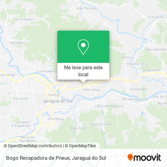 Bogo Recapadora de Pneus mapa