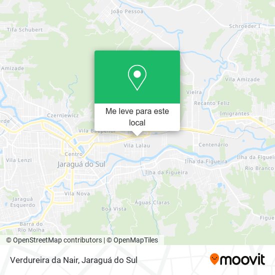 Verdureira da Nair mapa