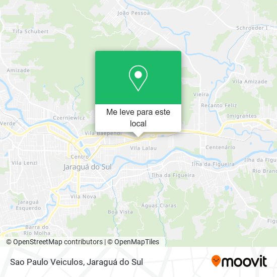 Sao Paulo Veiculos mapa