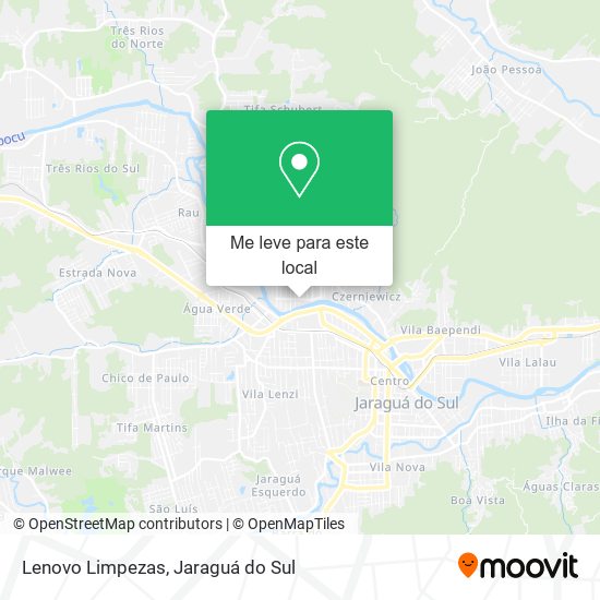 Lenovo Limpezas mapa