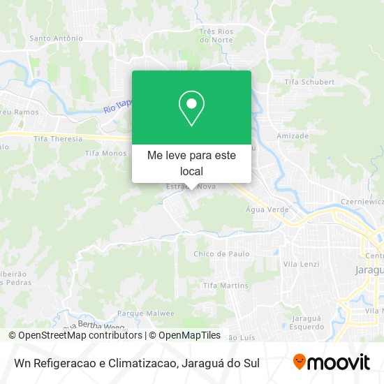 Wn Refigeracao e Climatizacao mapa